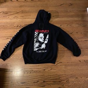 Complex con exclusive riot society chucky hoodie